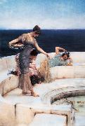 Alma-Tadema, Sir Lawrence Silver Favourites (mk23) oil painting